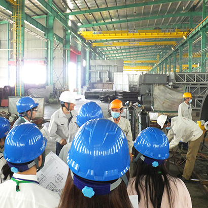 海外インターンシップの様子