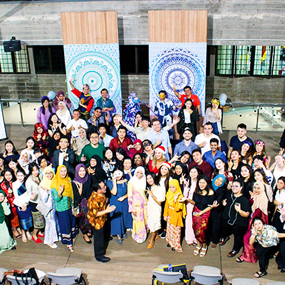 交換留学の様子