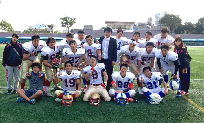 アメリカンフットボール部