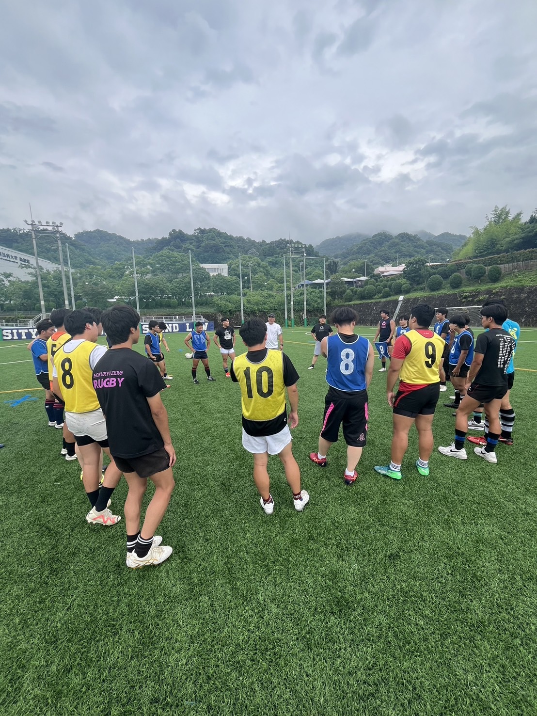 練習風景・集合