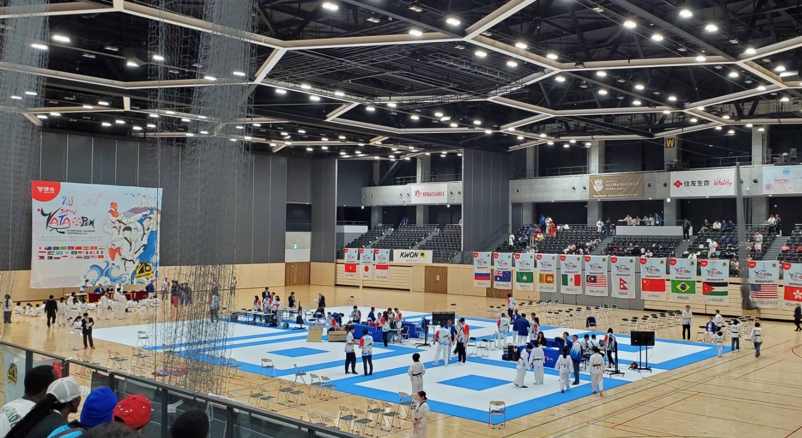 ワタオープン国際テコンドー選手権大会で経法生が大健闘！！2