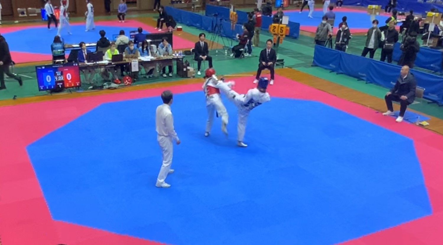 全日本テコンドー選手権大会1